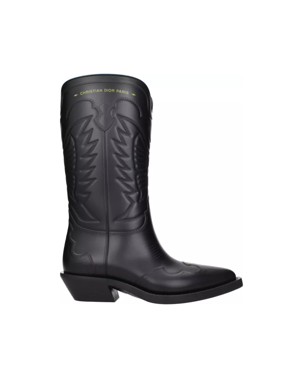 Christian Dior I Black Cotton Boots