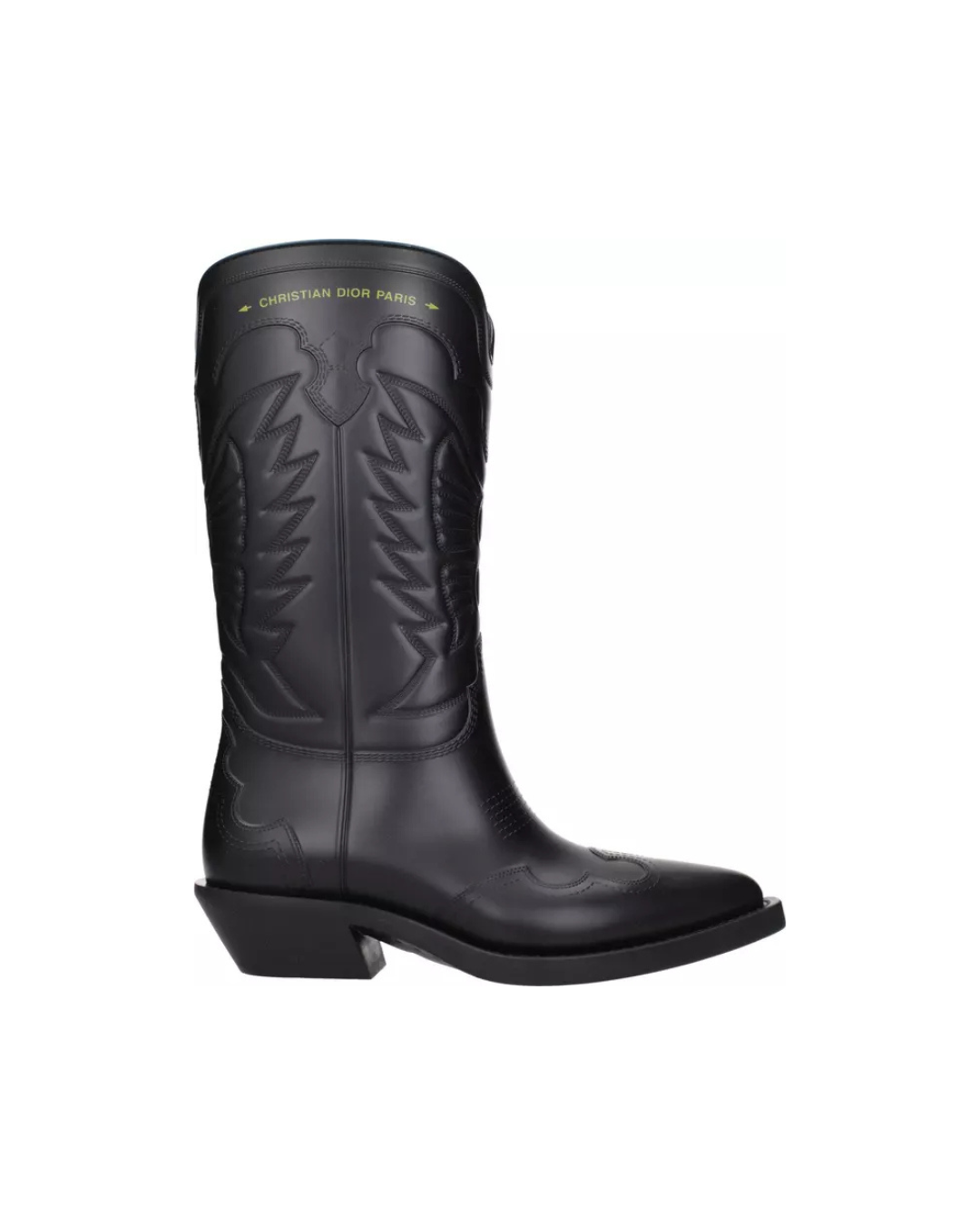 Christian Dior I Black Cotton Boots