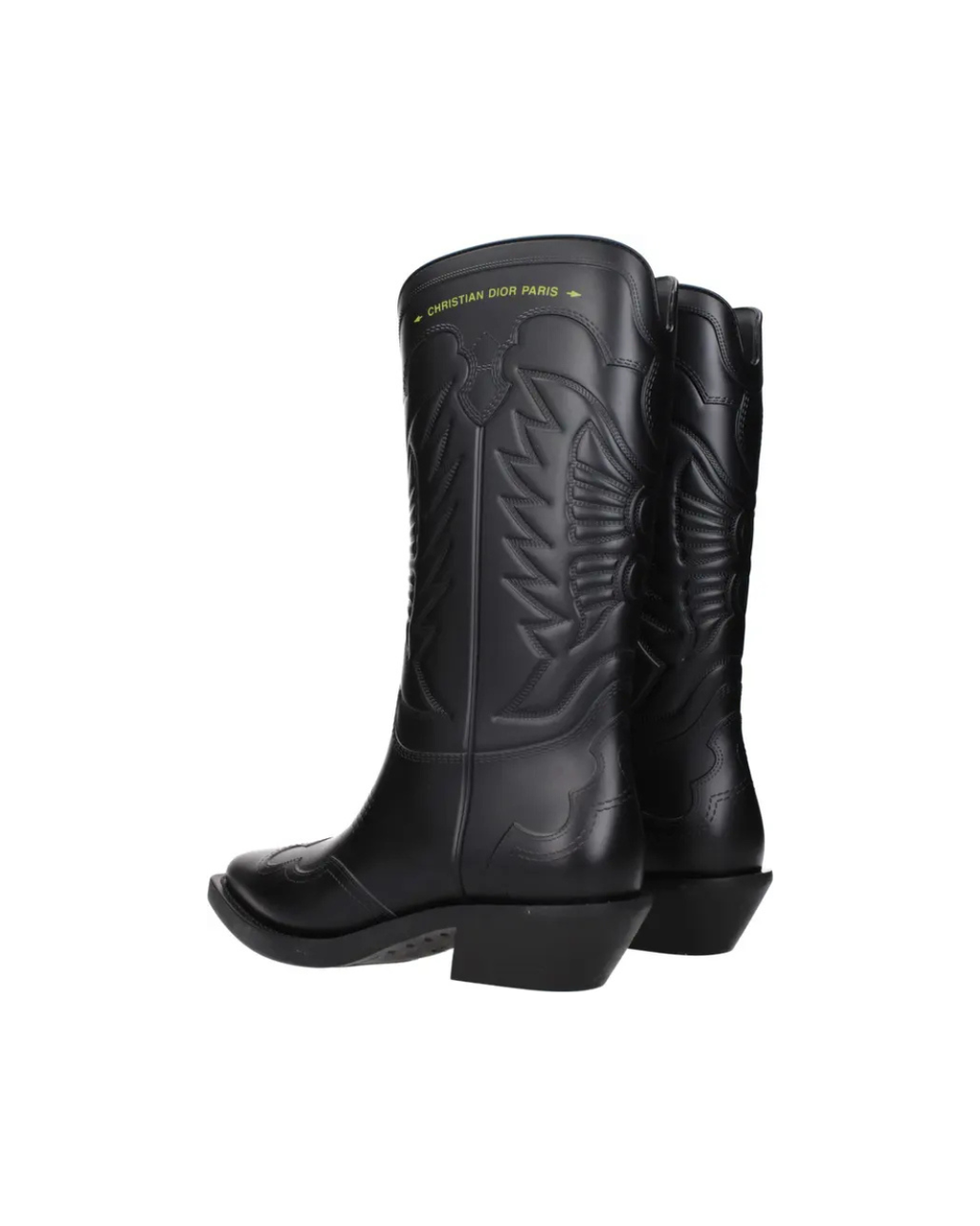 Christian Dior I Black Cotton Boots