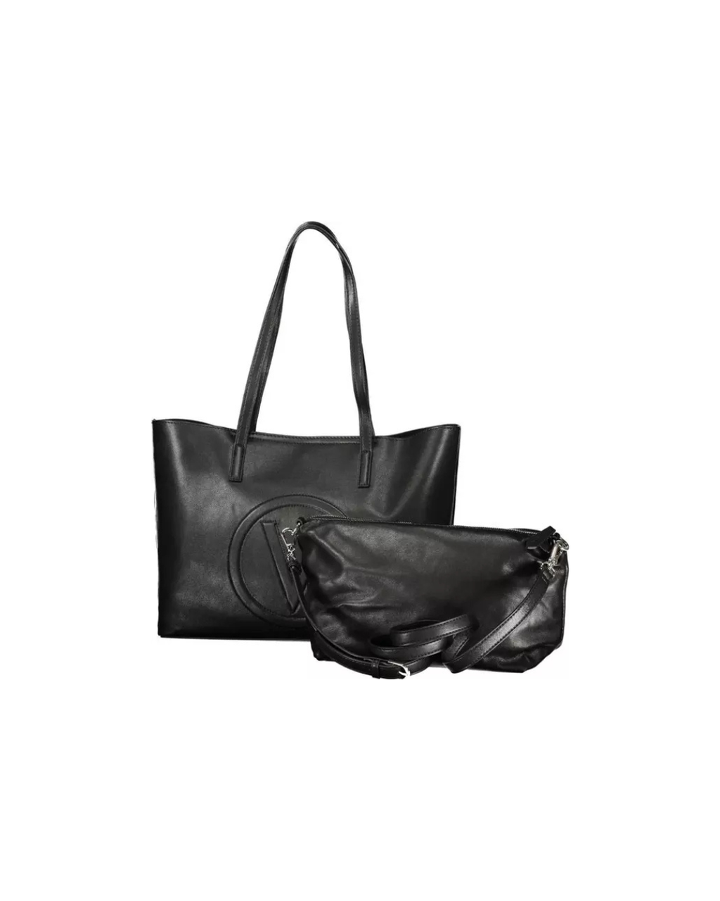 Mario Valentino I Nero Polyurethane Women’s Handbag