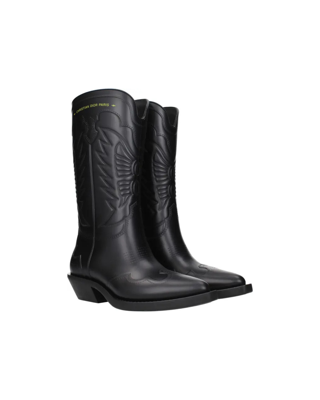 Christian Dior I Black Cotton Boots